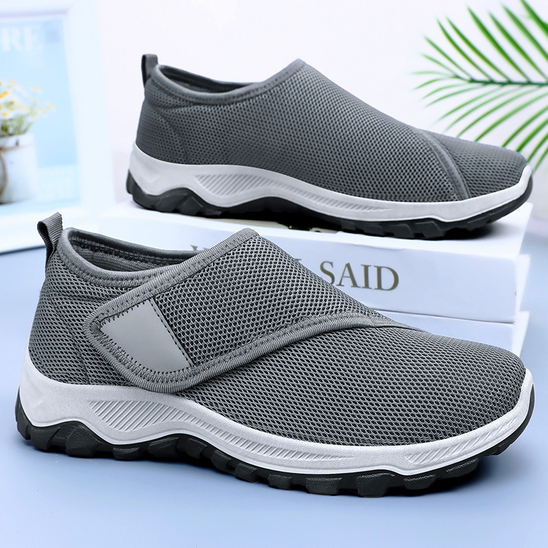 Velcro Hook Loop - 2026 Nieuwe zomer heren mesh schoenen