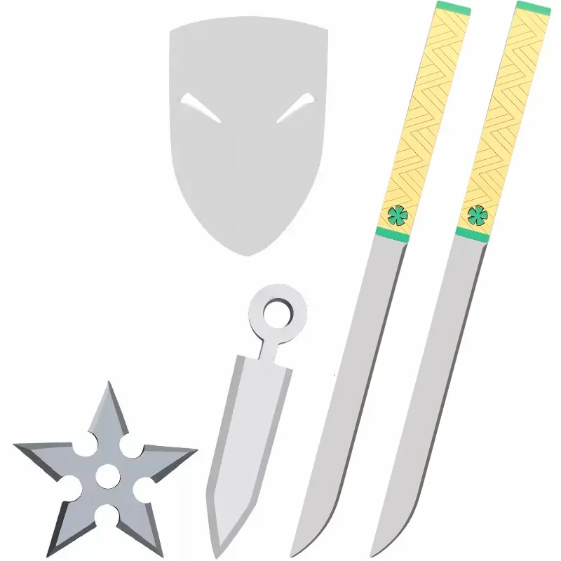 Prop For Cosplay - Shisan Meihua Sword Mask Darts Scissor