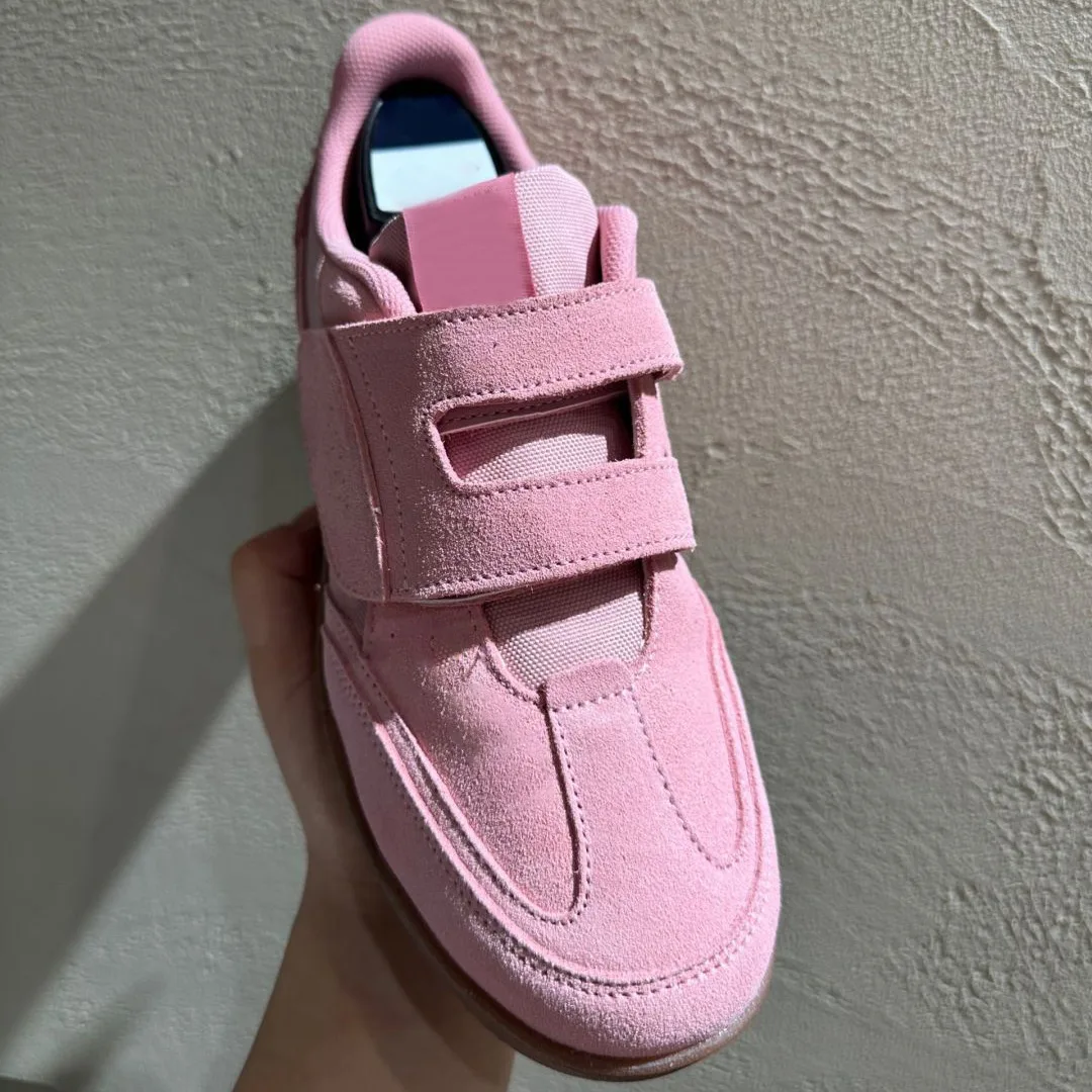 Velcro Hook Loop - Retro sneakers met klittenbandsluiting voor dames,