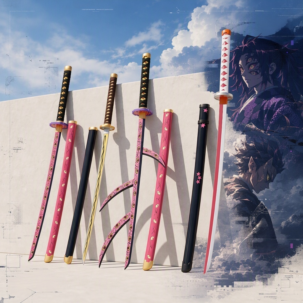 Cosplay Prop Knife - 40 inch Demon Slayer Agatsuma Zenitsu