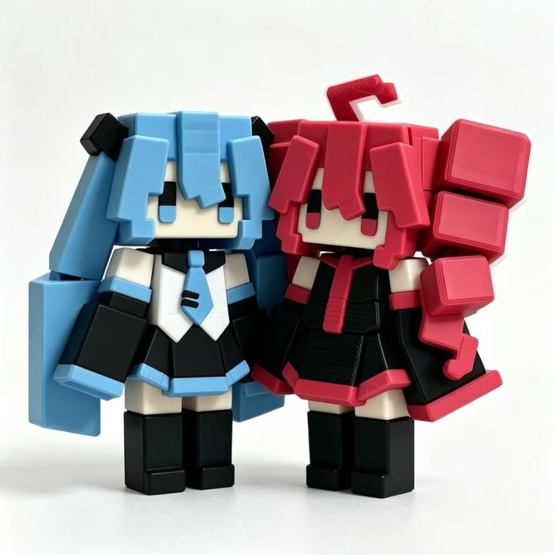 Miku Teto Yabe Leuke Pixel Art - Cosplay Fire Prop recensie en prijs