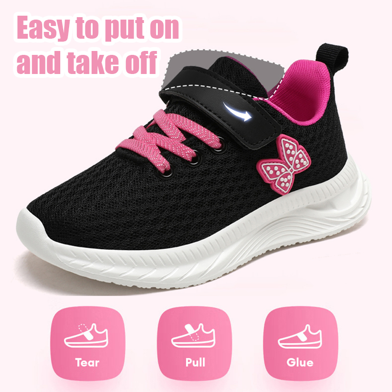 Sportloopschoenen voor meisjes - Velcro Hook Loop recensie en prijs