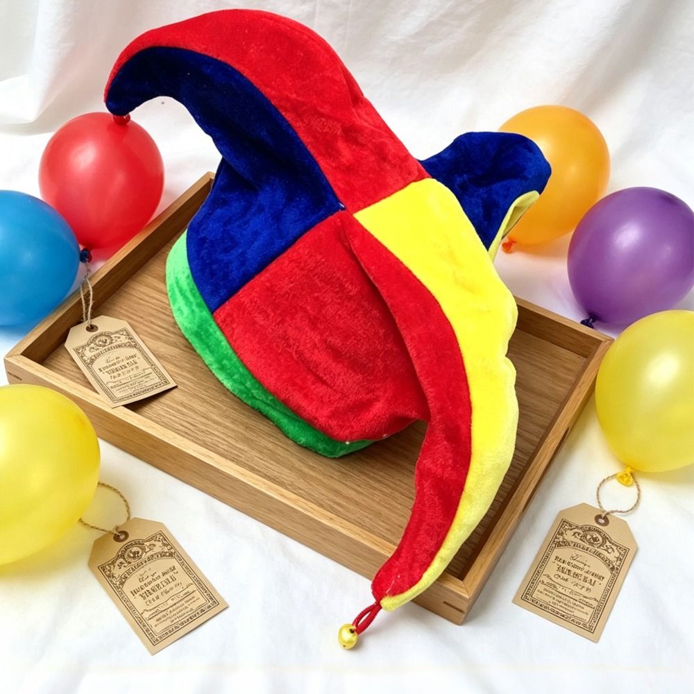 Cap Prop Veelkleurige Clownhoe - Free Cosplay Prop Patterns recensie en prijs