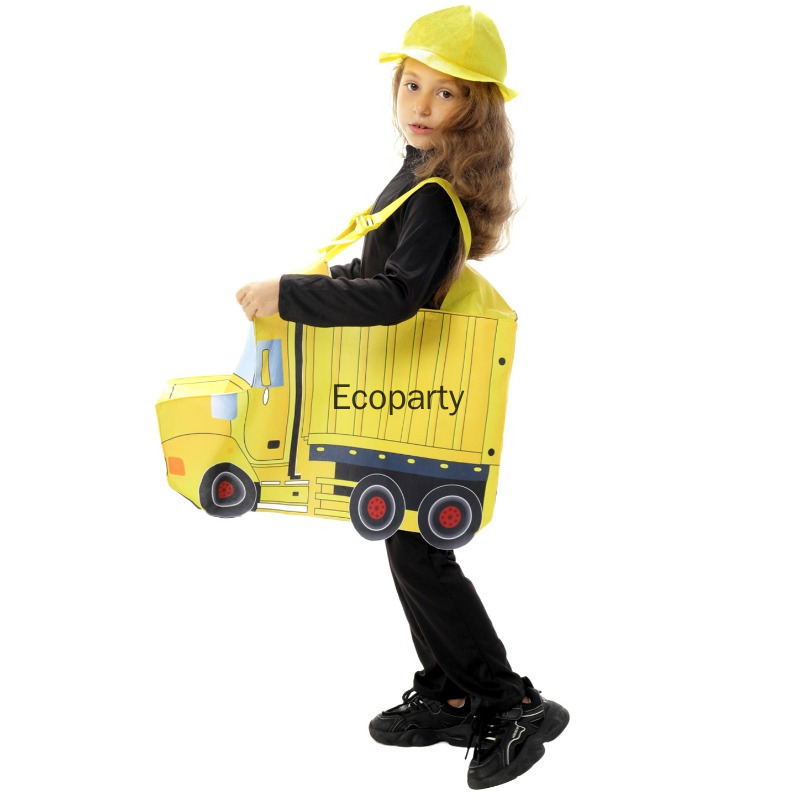 Kinderen grappig brandweerauto - Cosplay Fire Prop recensie en prijs
