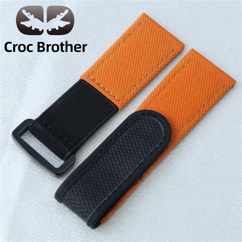 22mm nylon lederen horlogeband - Velcro Hook Loop recensie en prijs