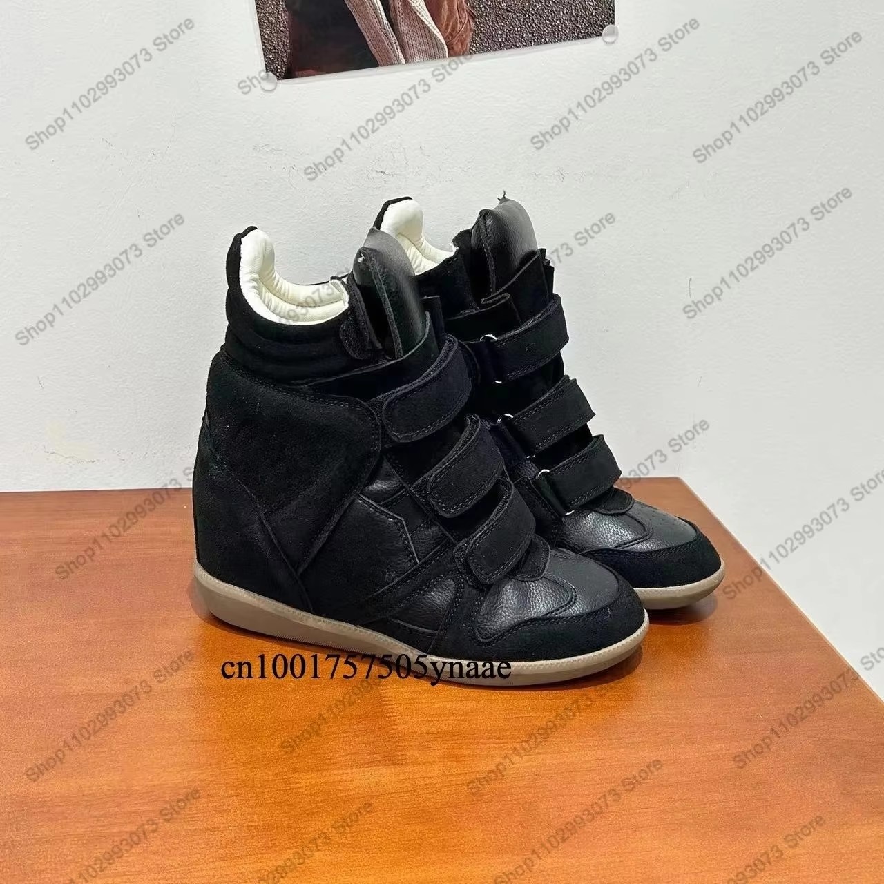 Dames Hoge sneakers met verbor - Velcro Hook Loop recensie en prijs